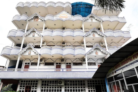 Front of property. Hotel Gangotri