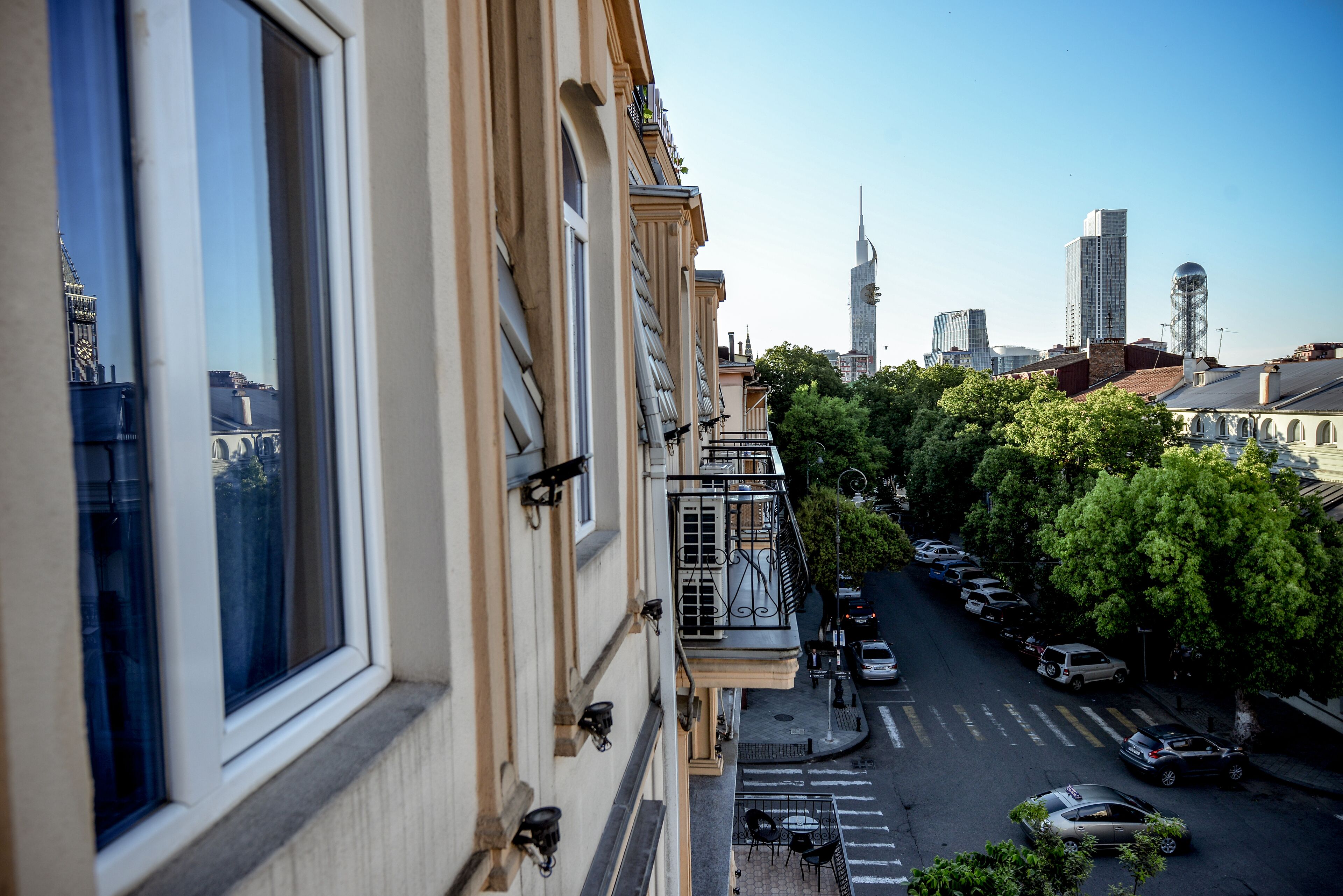 Fachada de la propiedad