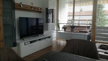 Condo, Mountain View | Living area | Flat-screen TV