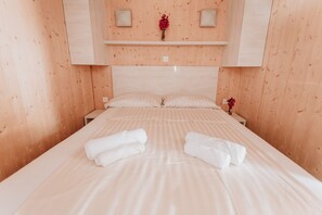 Casa móvil Deluxe, 1 habitación (Orizzonte) | Cortinas opacas y wifi gratis