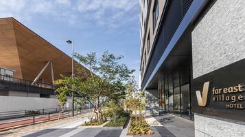 Facciata della struttura