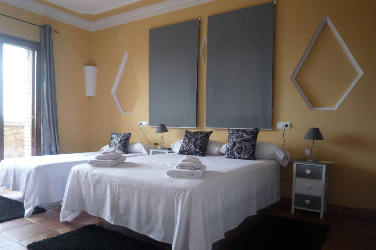 Individually decorated, individually furnished, blackout curtains