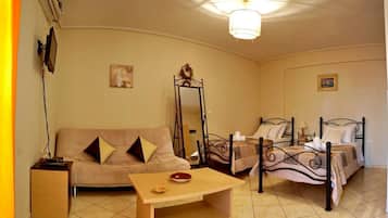 Studio | Living area | Flat-screen TV