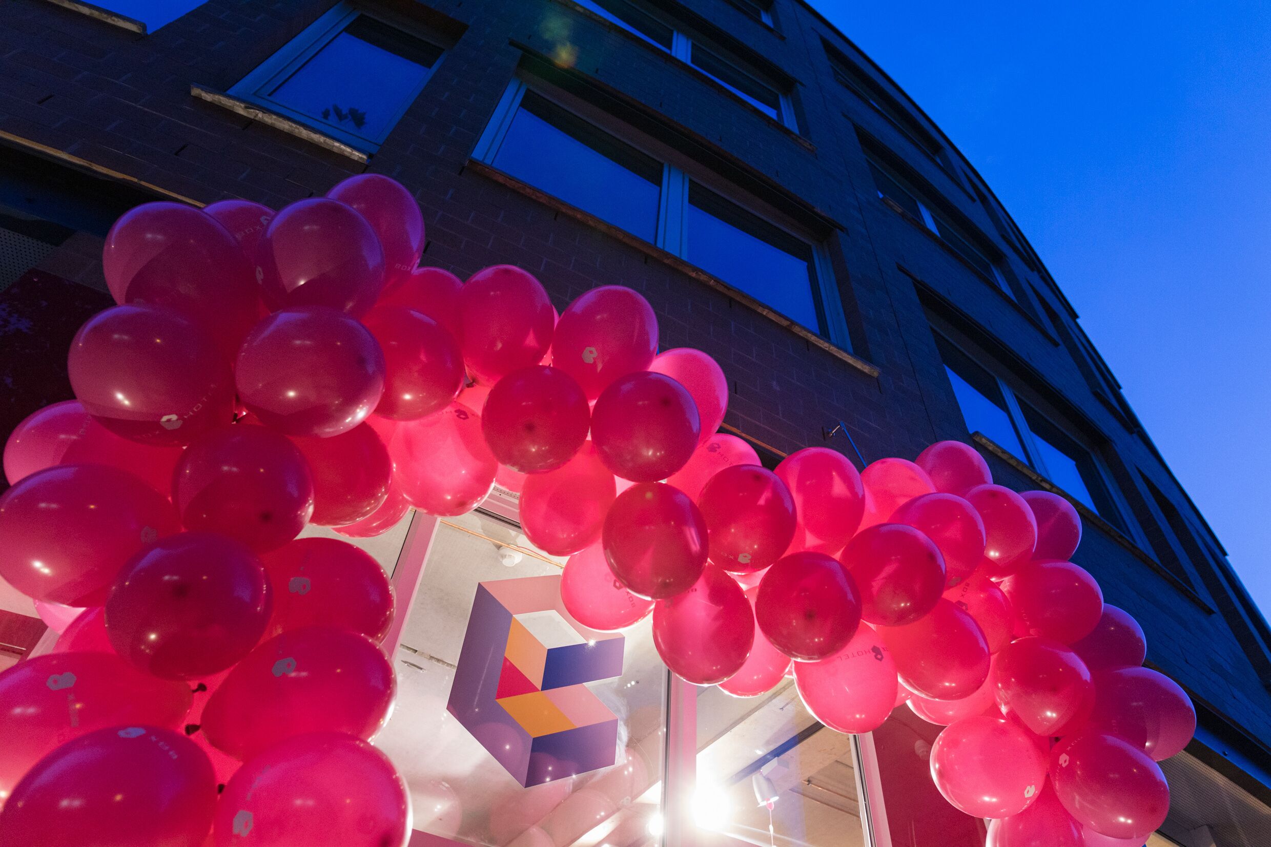 front of property – evening/night