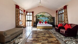 Double or Twin Room | Desk, bed sheets - OYO 23514 Corbett Farm Homestay (Ramnagar)