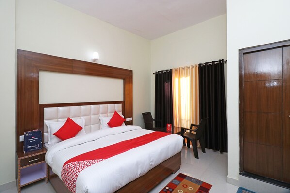 Premium bedding, free WiFi