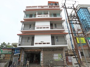 Voorkant van accommodatie