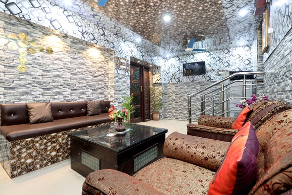 Sala de estar en el lobby