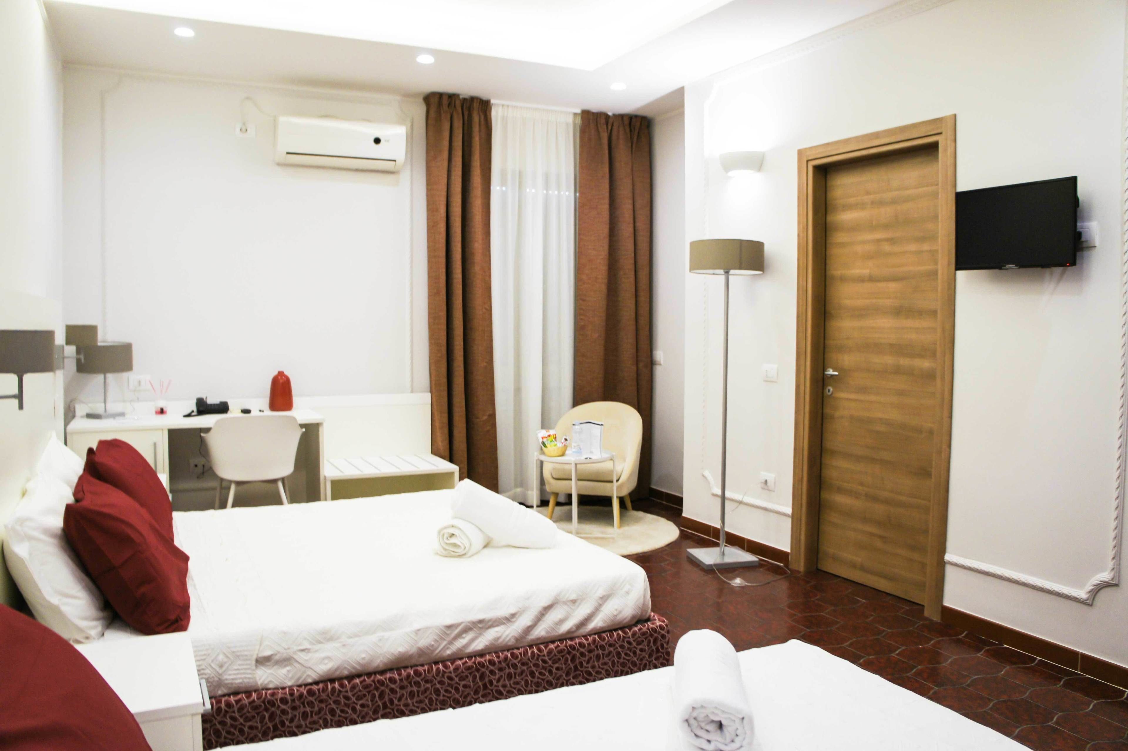 Comfort Triple Room, Multiple Beds (I GOCCIOLONI) | Desk, laptop workspace, blackout curtains