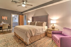 2 bedrooms, desk, iron/ironing board, free WiFi