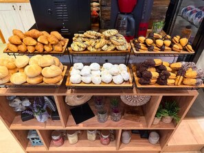 朝食ビュッフェ