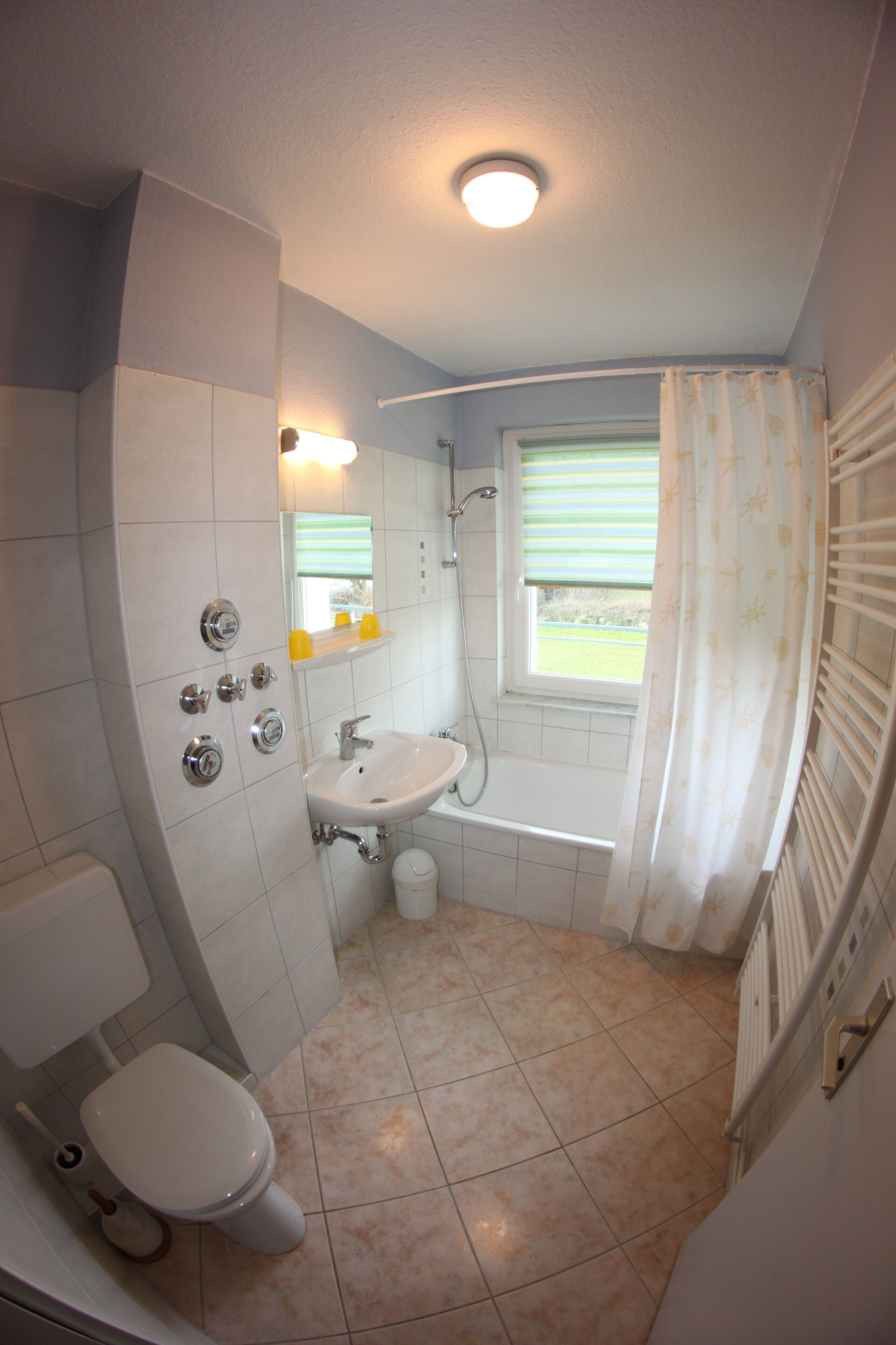 Apartment (52) | Bathroom | Combined shower/tub, towels, soap, toilet paper
