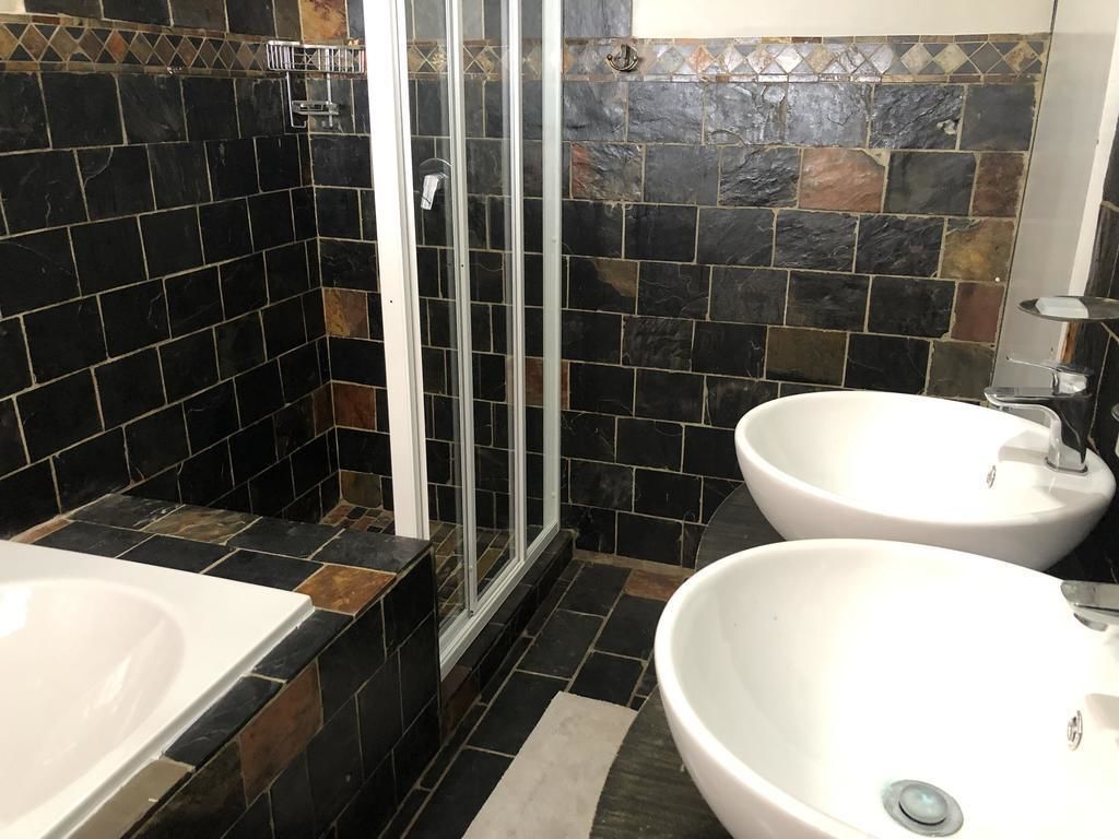 Free toiletries, hair dryer, towels, soap