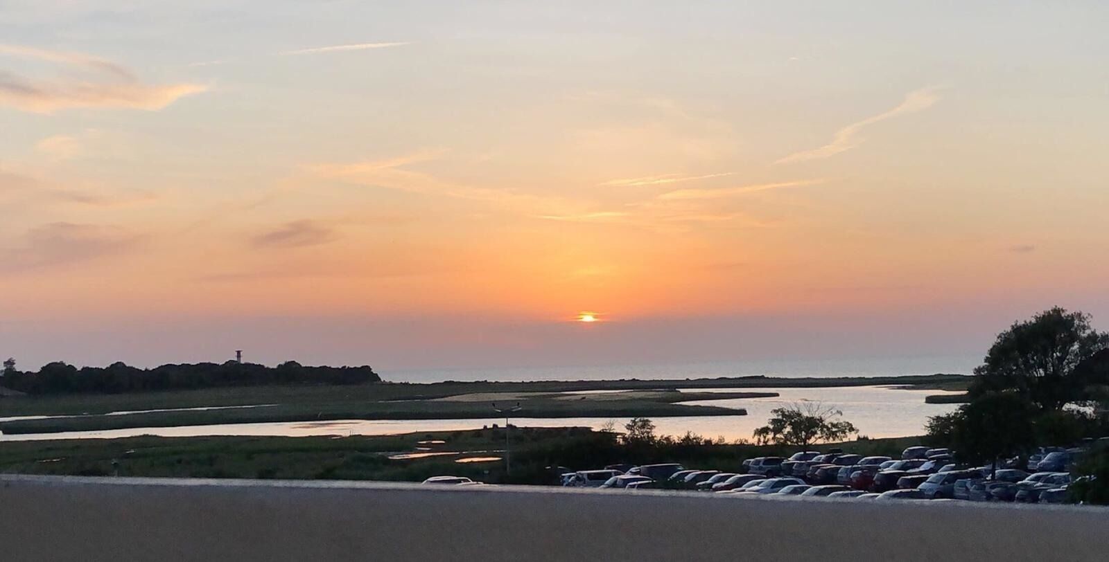 Vue depuis l’hébergement