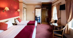 Free WiFi, bed sheets