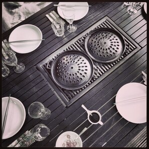 Restauration en plein air