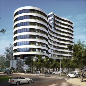 Façade de l’hébergement