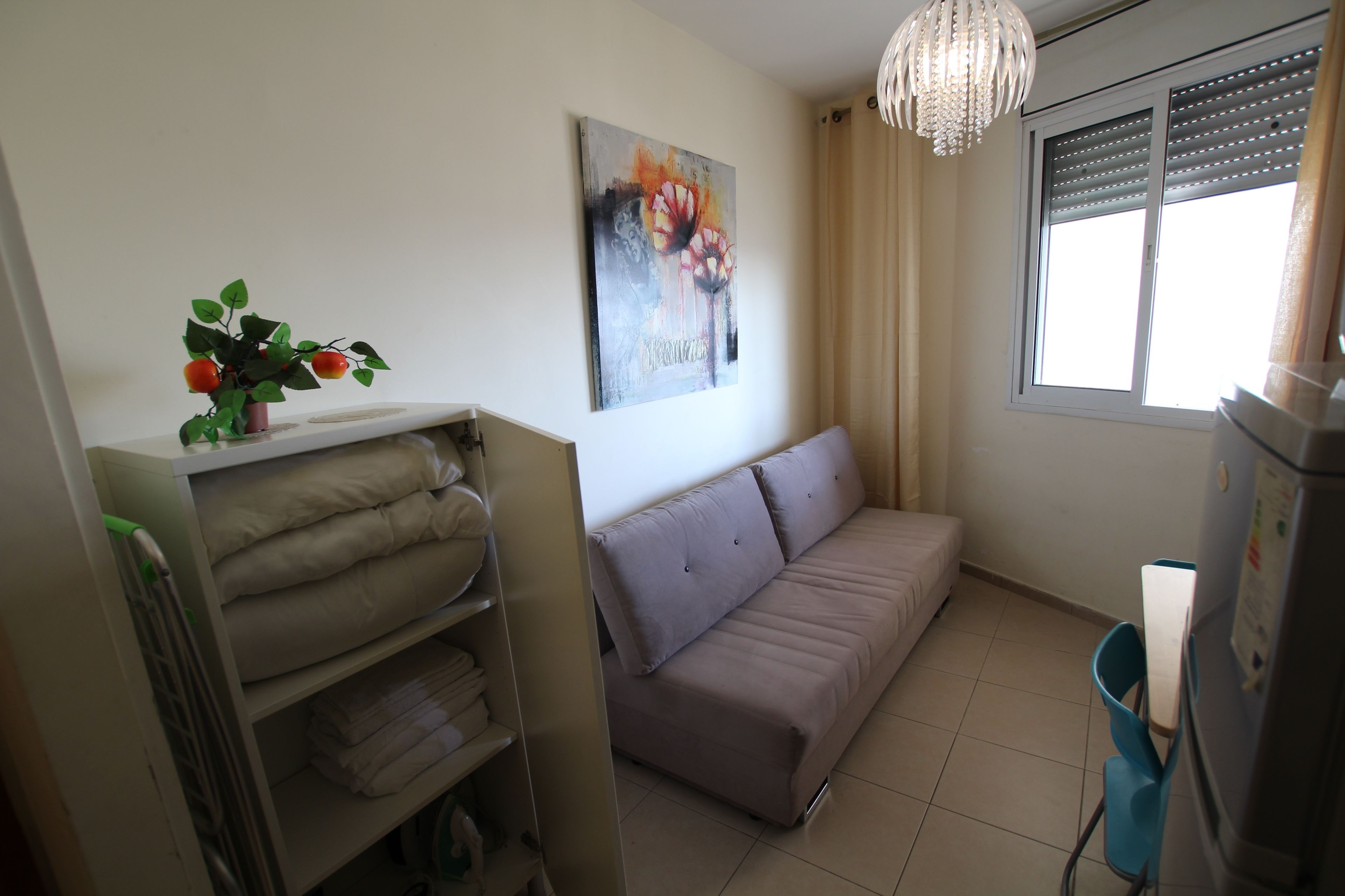 Estudio económico | Área de sala de estar | Televisión de pantalla plana 