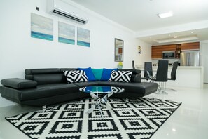 Apartment | Living room | TV - Ultra Luxury Apartment at  20 South (Kingston)