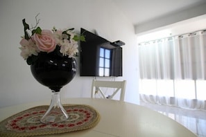 Family Apartment, 2 Bedrooms, City View | Television