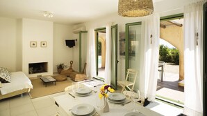 Villa Phaedra | Living area | Flat-screen TV