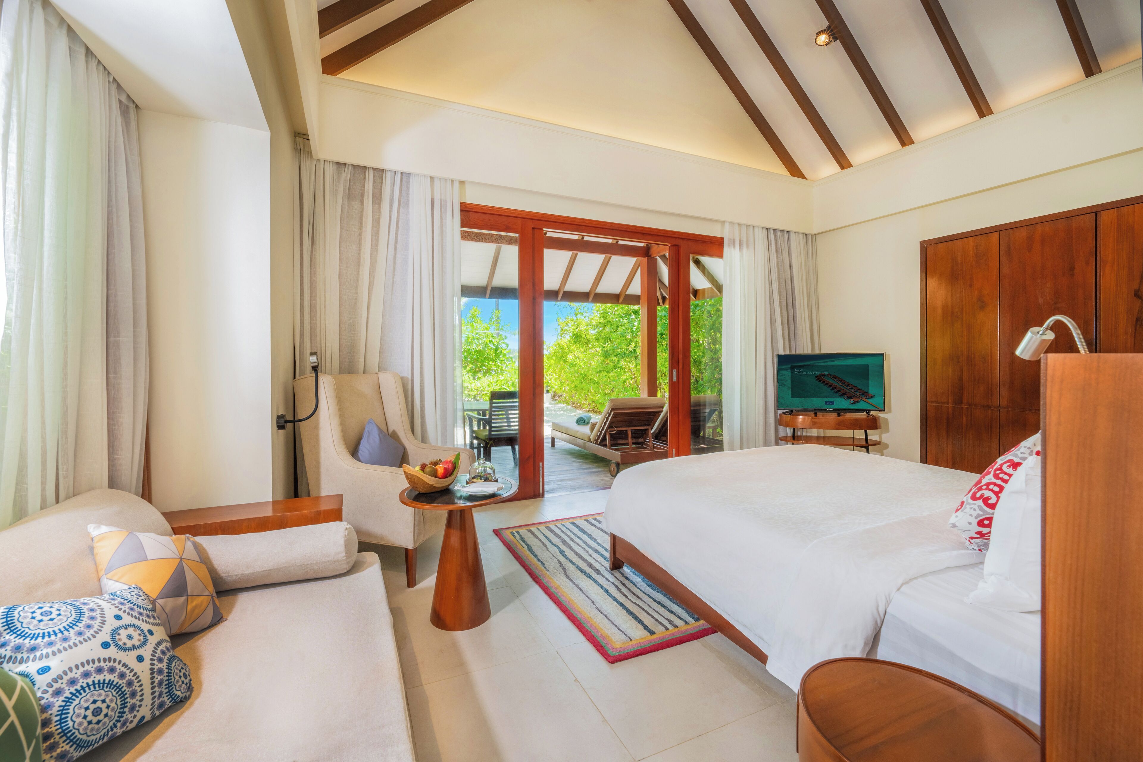 Beach Villa | Sábanas de algodón egipcio y ropa de cama de alta calidad