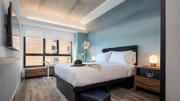 In-room safe, laptop workspace, iron/ironing board