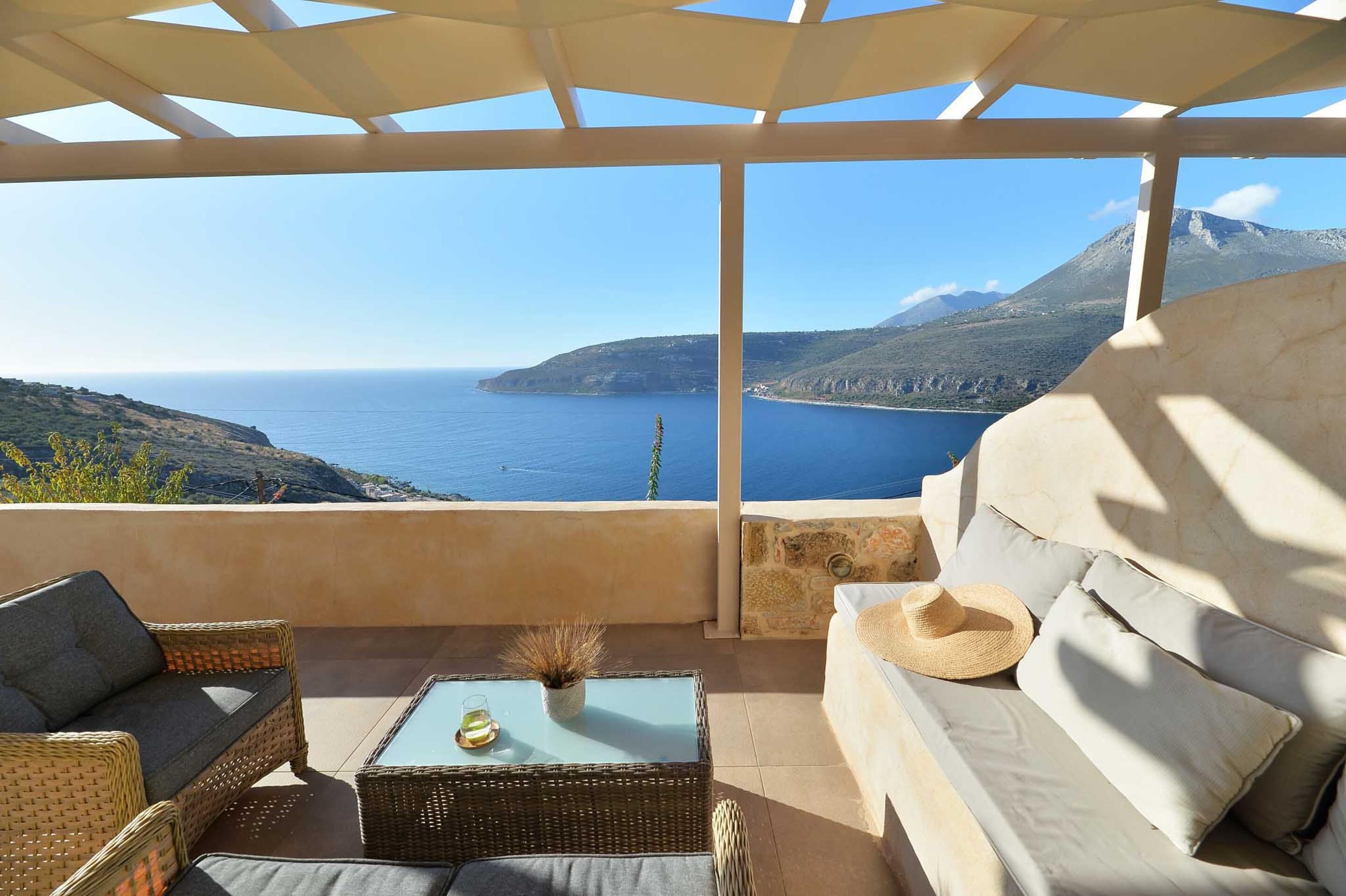 Junior Suite, Sea View | Terrace/patio