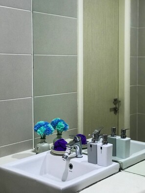 تجهيزات دش، مجففات شعر، مناشف، شامبو