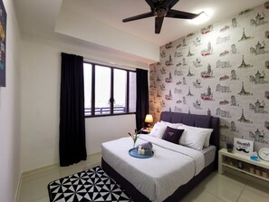 2 habitaciones y caja de seguridad en la habitación