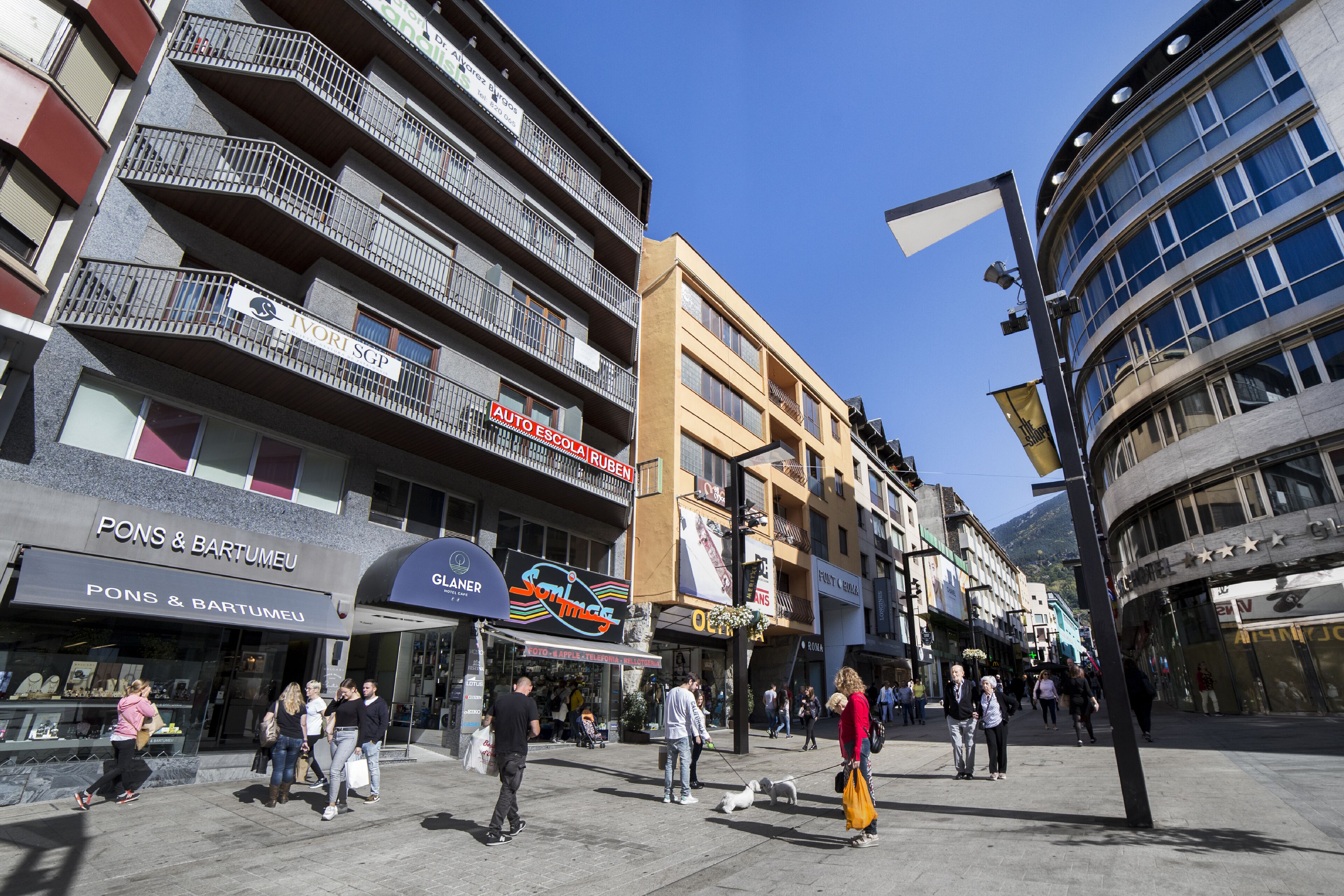 Voorkant van accommodatie