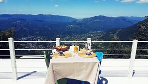 Breakfast area - Nido del Nibbio (Subiaco)