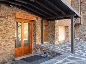 Façade de l’hébergement