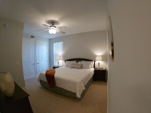 3 bedrooms, desk, iron/ironing board, WiFi