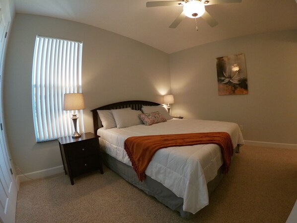3 bedrooms, desk, iron/ironing board, WiFi