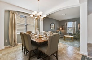 In-room dining - Veranda Palms 6BRs 4.5BA Villa wPool/SPa (Kissimmee)