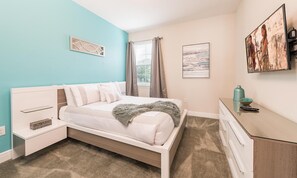 5 bedrooms, iron/ironing board, WiFi, bed sheets