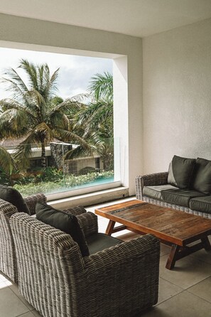 Balcony - Mythic Suites & Villas by MJ Holidays (Grand Gaube)