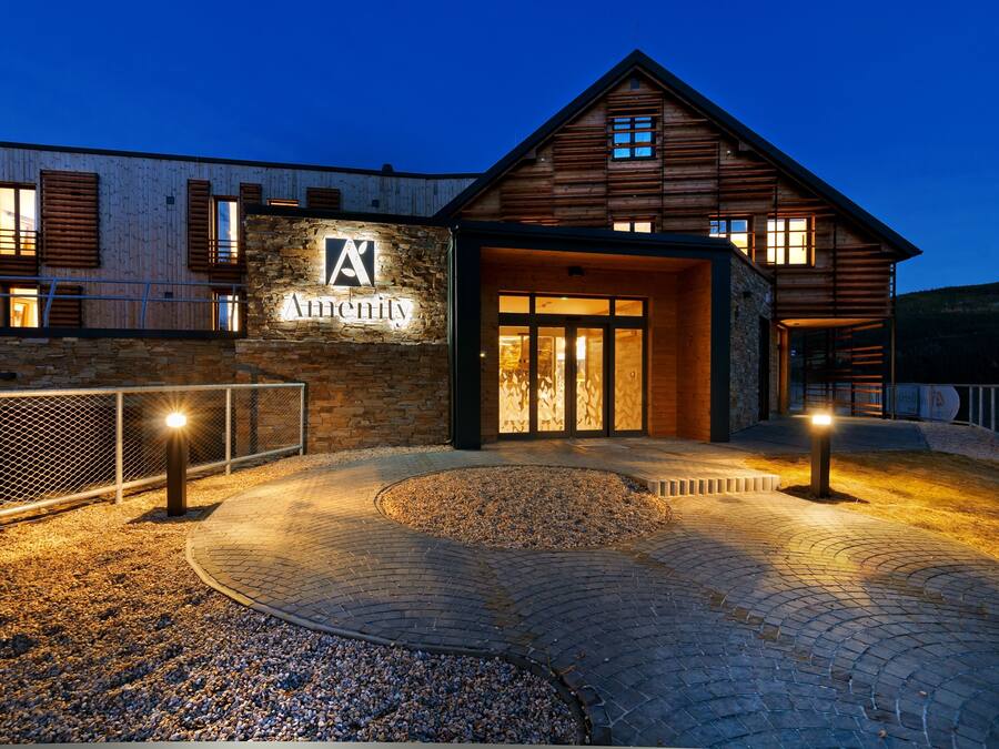 Entrada de la propiedad