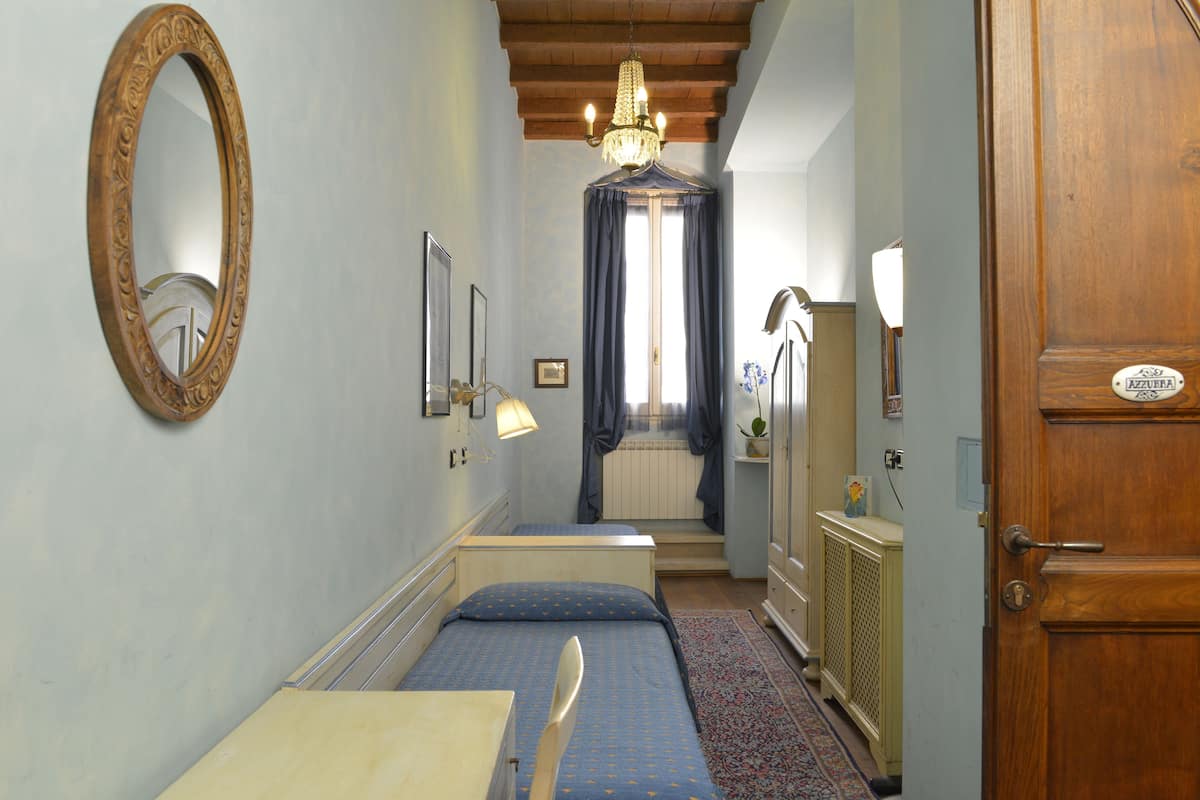 Twin Room (Azzurra) | Hypo-allergenic bedding available, down comforters, in-room safe, desk