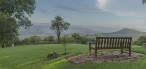 Vista del paisatge des de l'allotjament