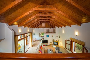 Télévision, cheminée