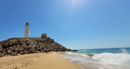 Country cottage in ZAHORA. 10 min walk from the beach. Family-friendly and cozy.