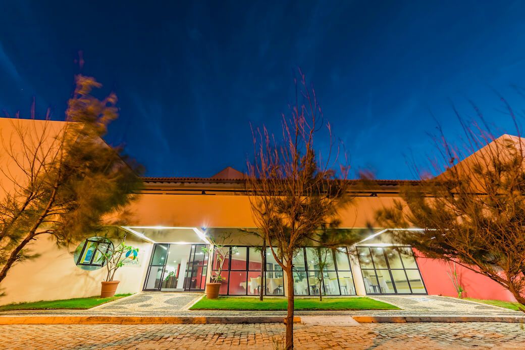 Front of property - evening/night