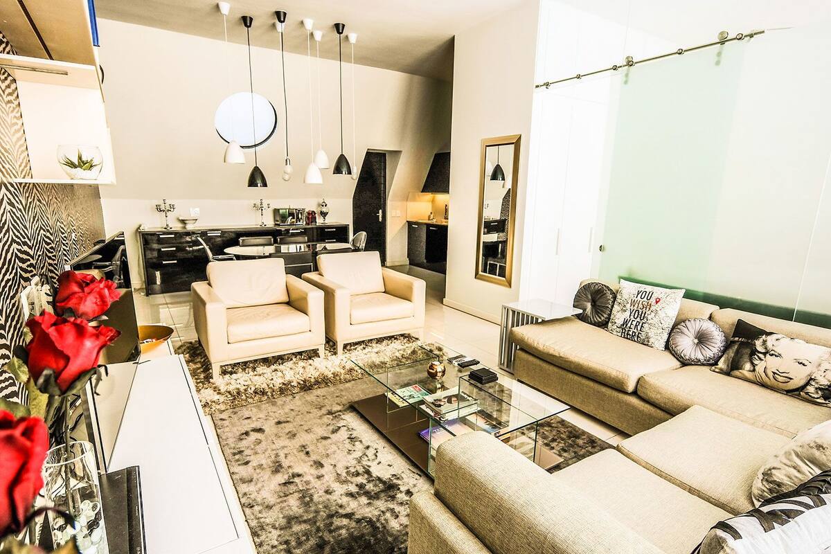 Executive Apartment, 1 Bedroom | Living area
