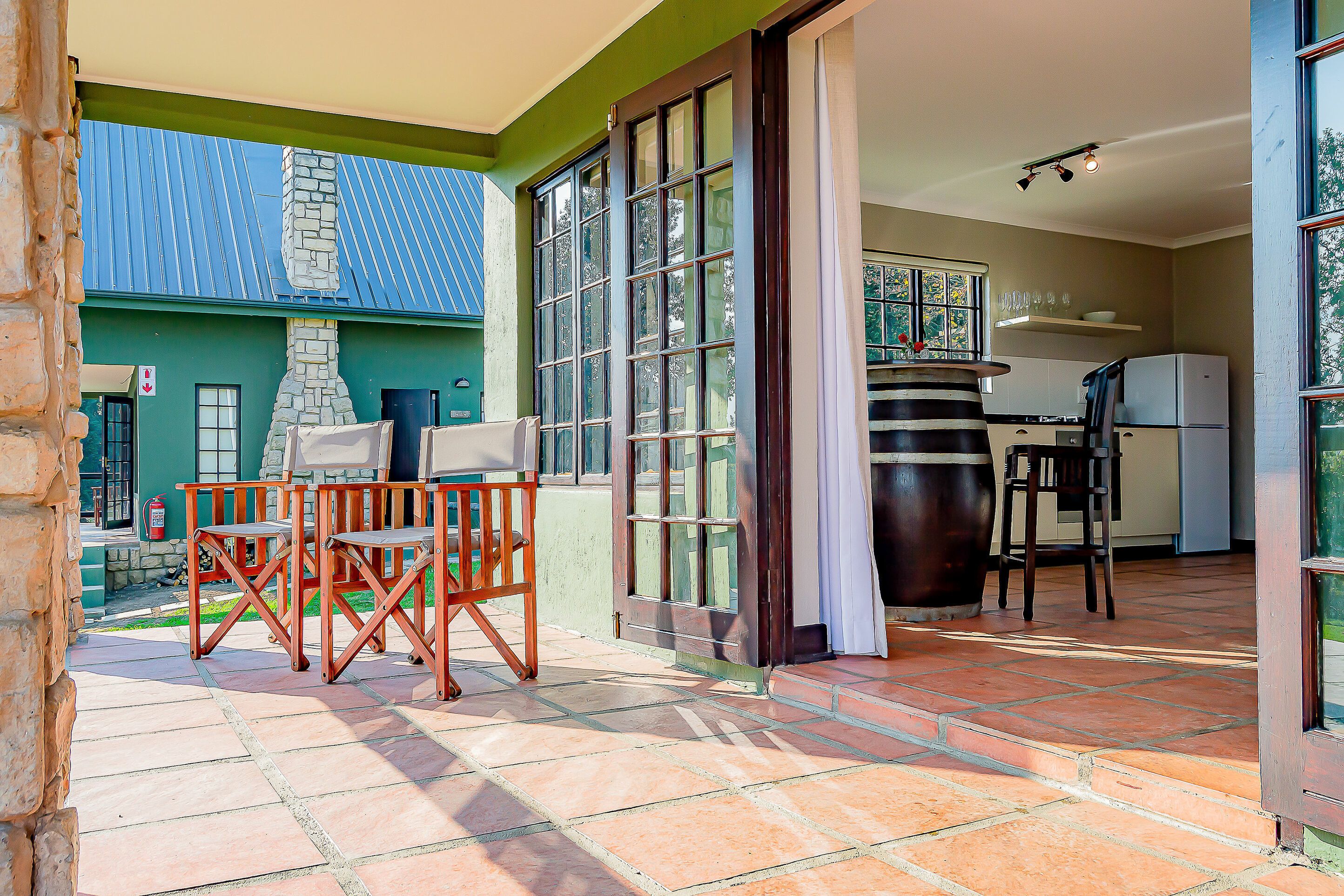 Luxury Cottage, Partial Lake View | Terrace/patio