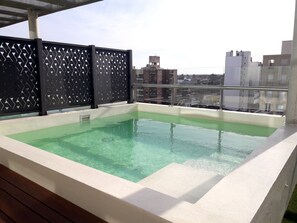 Piscina en la azotea