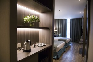 标准房 | 意大利 Frette 床单、高档床上用品、羽绒被、加厚床垫