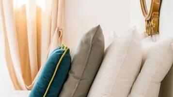 2 Schlafzimmer, BĂŒgeleisen/BĂŒgelbrett, kostenloses WLAN, BettwĂ€sche