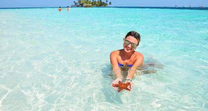 Private wood Cabins on San Blas island - private bathroom